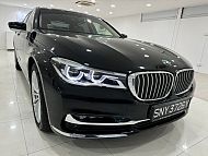 BMW 740LI AT Sunroof LED NAV HUD 2015 Black Rear Entertainment